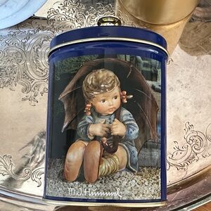Hummel Gold Decorative Tin